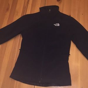 Black North Face Softshell Jacket